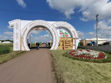 Фотоотчет с выставки "День поля в Татарстане 2020"